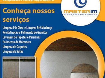 Masterim Limpeza Profissional - Consulte-nos!